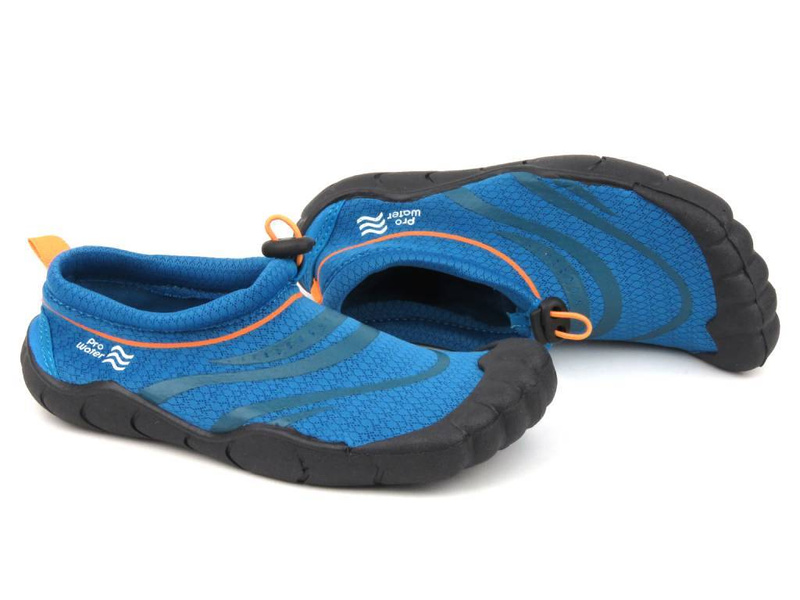 Buty do wody, do pływania / na jeżowce - ProWater 23-37-128L, niebieskie
