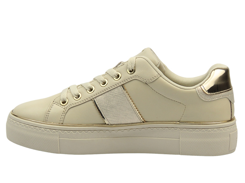 Sneakersy damskie - TAMARIS 1-23724-42, beżowe