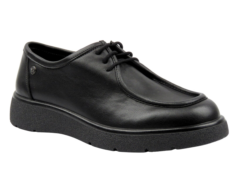 Skórzane półbuty damskie czarne Maciejka K7189-01/00-1