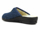Filcowe kapcie damskie z wełną - Befado dr Orto 937D636, granatowe