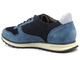 Sneakersy męskie ze skóry naturalnej - BUGATTI 332-A0211-1469, niebieskie