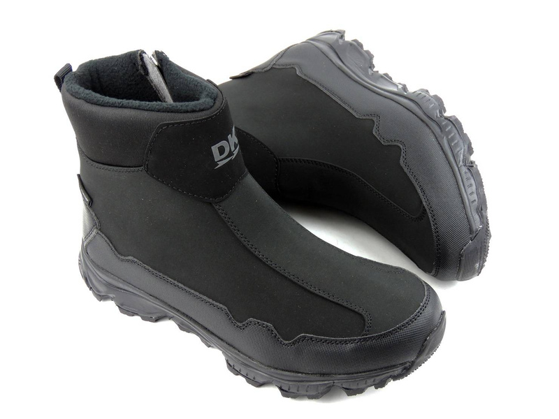 Śniegowce męskie DK TECH SoftShell 2462, czarne