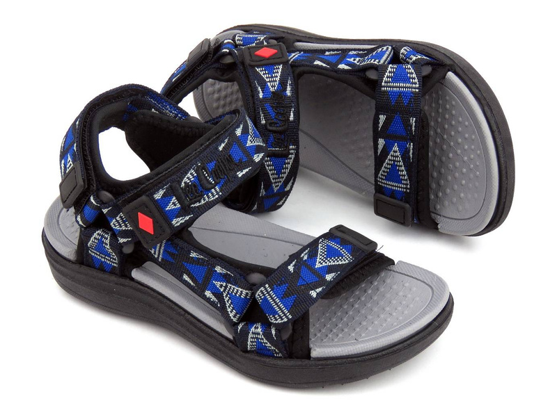Sportowe sandały dziecięce Lee Cooper 22-34-0964K, granatowe