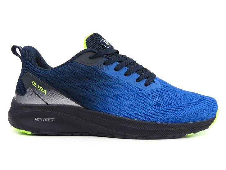 Lekkie sneakersy męskie, adidasy DK Activ Run VB16772, niebiesko-granatowe