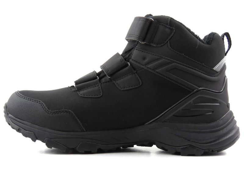 Ocieplane trekkingi męskie - AMERICAN CLUB Softshell HL70/23, czarne