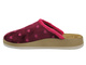 Wygodne kapcie damskie INBLU CT-40, bordowy