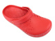 Piankowe klapki damskie, clogsy- BIG STAR II275004, czerwone