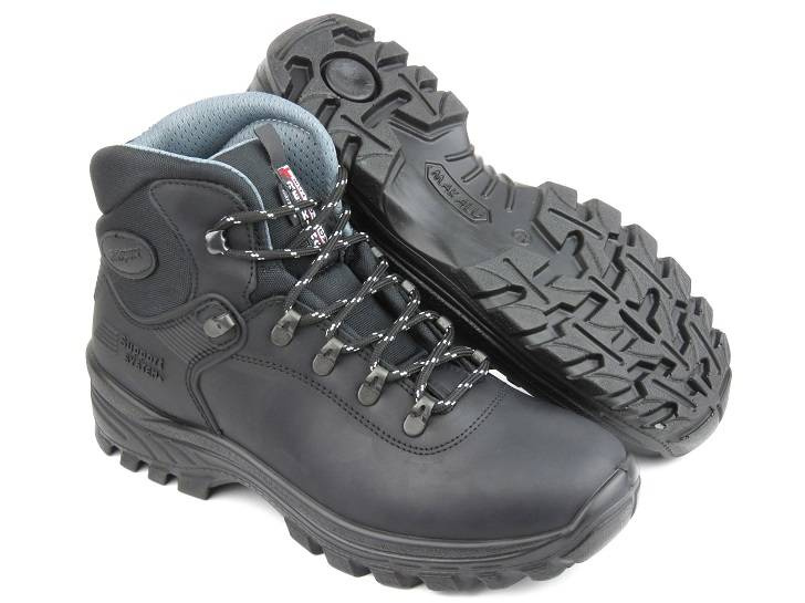 Trekkingi męskie z membraną - GRISPORT 10242D71G Nero Dakar, czarne