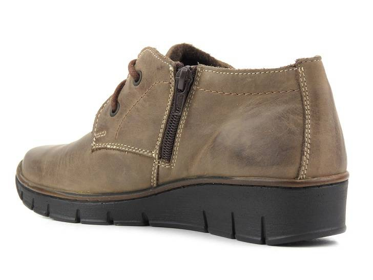 Trzewiki damskie HELIOS 538, brązowe