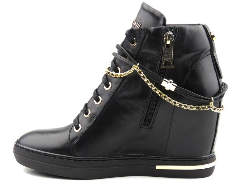 Sneakersy damskie na ukrytym koturnie CARINII B5476