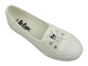 Trampki damskie a la balerinki - Lee Cooper 25-31-3447L, białe
