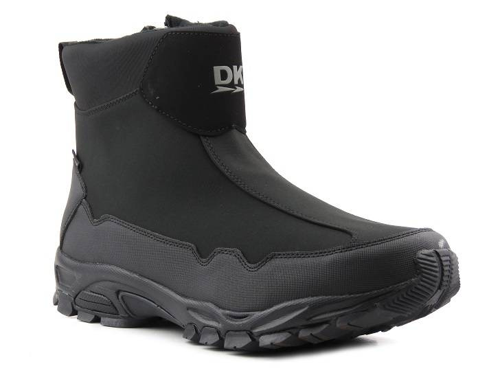 Śniegowce męskie DK TECH SoftShell 2462, czarne