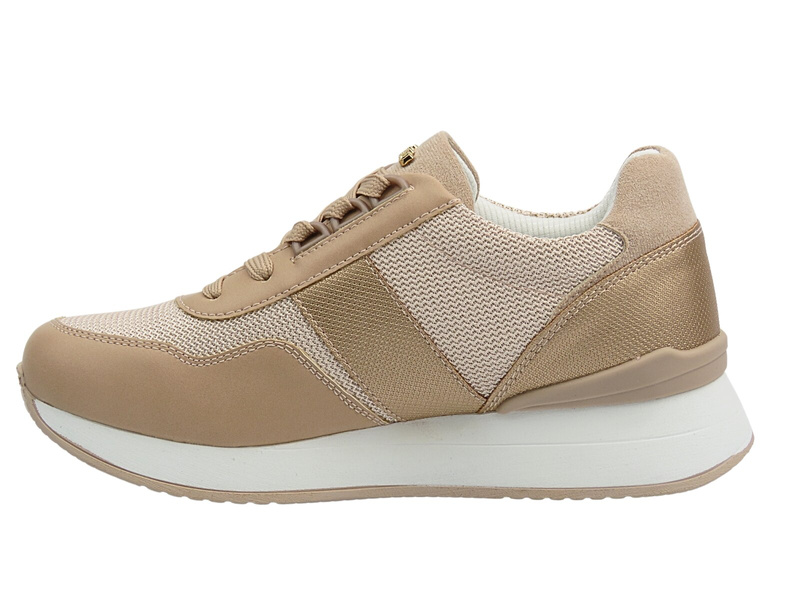 Sneakersy damskie na grubej podeszwie różowe Inblu IN-414