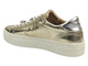 Buty Sportowe Sneakersy Damskie VENEZIA 28098 Złote Sznurowane