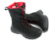 Wysokie buty zimowe, śniegowce damskie DK TECH SoftShell 2105, czarno-czerwone