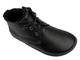 Barefoot botki minimalistyczne damskie czarne Helios Komfort 501P