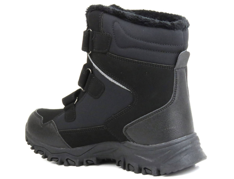 Śniegowce damskie, unisex - AMERICAN CLUB HL99/23, czarne
