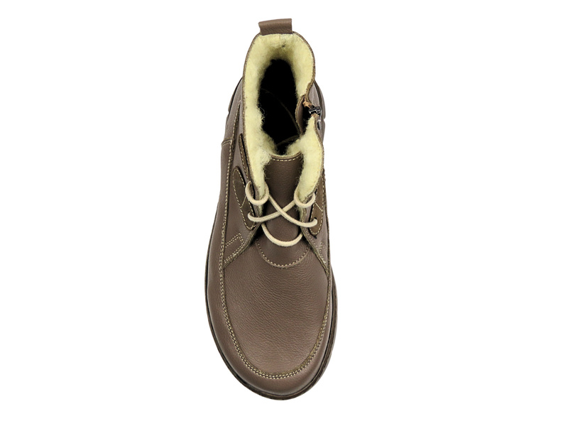 Botki damskie polskiej marki HELIOS Komfort 795, khaki