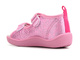 Sandałki dziecięce na rzepy - American Club TEN 38/22, różowe z jednorożcem