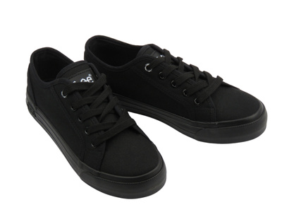 Trampki, tenisówki damskie czarne Lee 50251009.11A