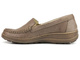 Mokasyny damskie ze skóry naturalnej - Helios  Komfort 665, beżowe