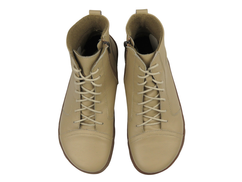 Wygodne botki damskie HELIOS 706, beżowe