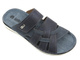 Wygodne klapki męskie na rzep - INBLU TE-04, granatowe