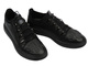 Skórzane buty sportowe męskie czarne JOHN DOUBARE S8016-XT6820-1