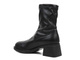 Botki damskie na obcasie- Evento 23BT35-6449, czarne