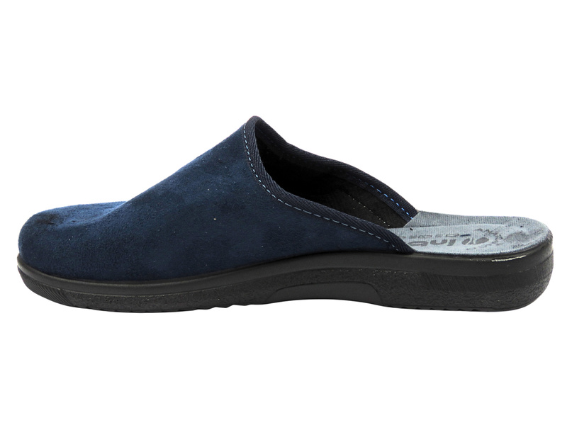 Wygodne kapcie męskie INBLU DG-82U, granatowe