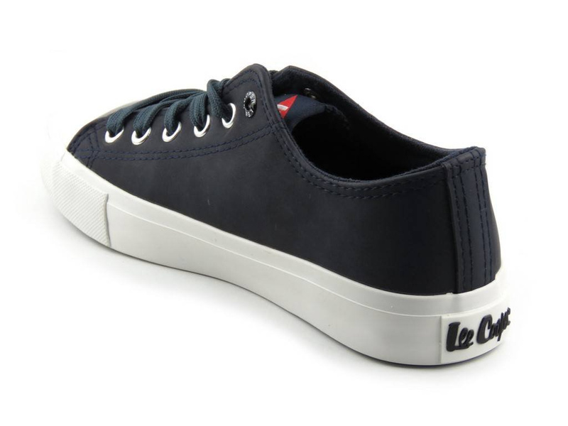 Trampki damskie przed kostkę - Lee Cooper 062, granatowe