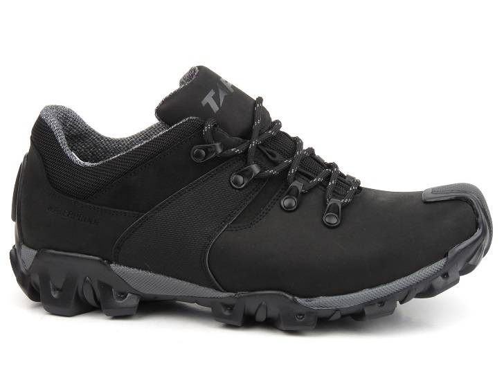 Trekkingi męskie z membraną WATERPROOF - TAPI J-2107, czarne
