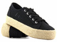 Trampki, espadryle damskie LEE COOPER LCW-23-31-1797L, czarne