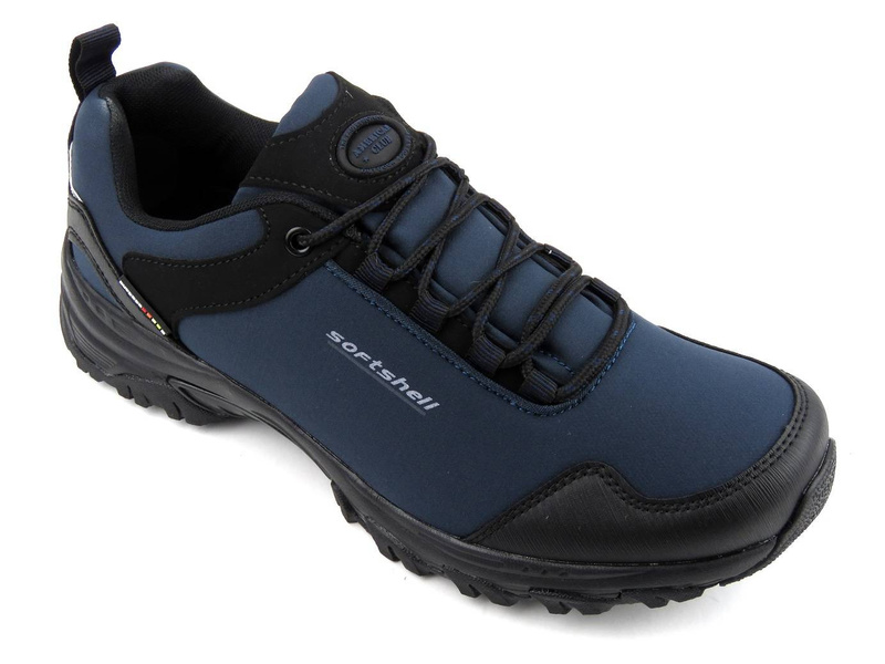 Trekkingi męskie - AMERICAN CLUB Softshell WT48/22, granatowe