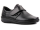 Półbuty damskie ortopedyczne z wyjmowaną wkładką - AXEL 1461, czarne
