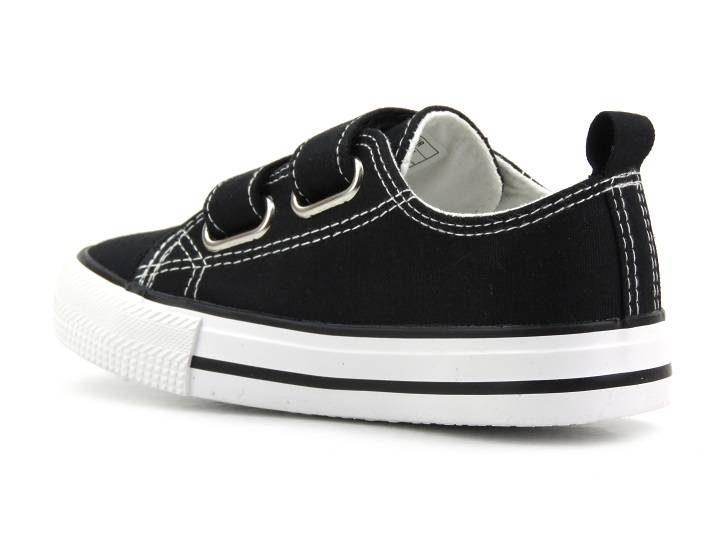 Trampki dziecięce, buty sportowe na rzep - Big Star LL374011, czarne