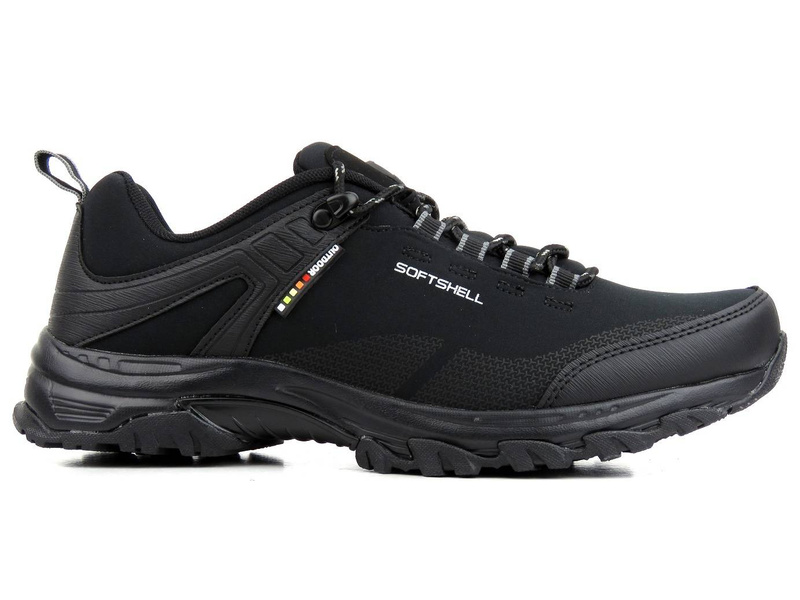 Trekkingi męskie, buty górskie - AMERICAN CLUB Softshell WT83/22, czarne