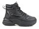 Trapery damskie w sportowym stylu - News 23BT26-6518, czarne