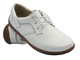 BareFoot skórzane minimalistyczne buty damskie biały Helios Komfort 715-2B 