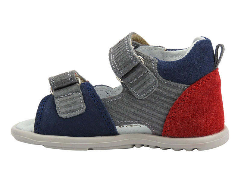 Sandały dziecięce na rzepy granatowe Jamet 1112