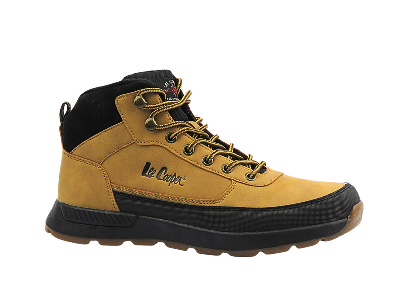 Trekkingi, śniegowce męskie - LEE COOPER LCJ-23-31-3047M, brązowe 