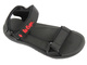 Sportowe sandały męskie na rzepy - Lee Cooper LCW-24-34-2620M, czarne