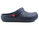 Piankowe klapki damskie, clogsy- BIG STAR II275002, granatowe