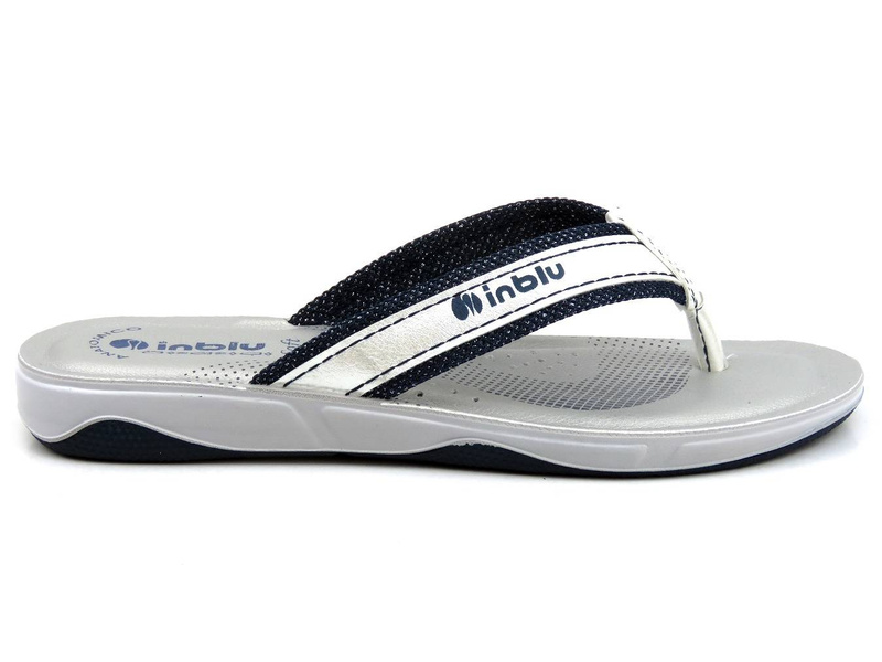 Sportowe japonki damskie - INBLU DD-07, granatowe