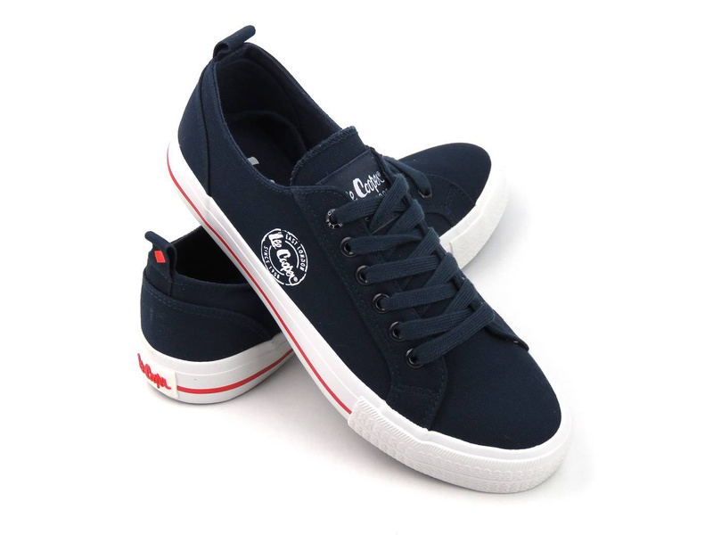 Trampki męskie przed kostkę - LEE COOPER 22-31-0926M, granatowe