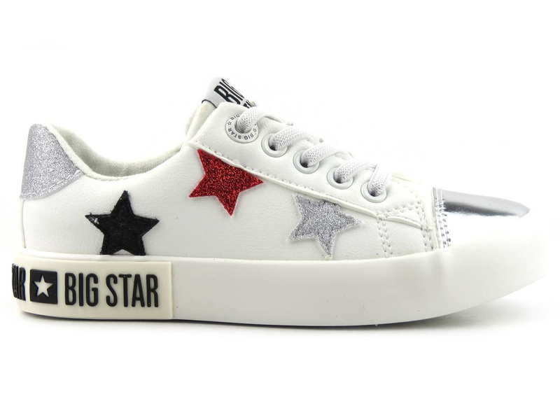 Buty sportowe dziecięce BIG STAR II374032, białe w gwiazdki