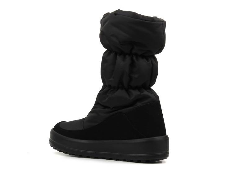 Ciepłe śniegowce damskie z membraną czerń Manitu 990219-01