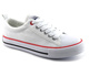 Trampki  młodzieżowe, buty sportowe American Club LH 15/21 (25/22), białe
