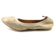 Lekkie baleriny dziecięce AMERICAN CLUB LC-E041-160606-1, złote