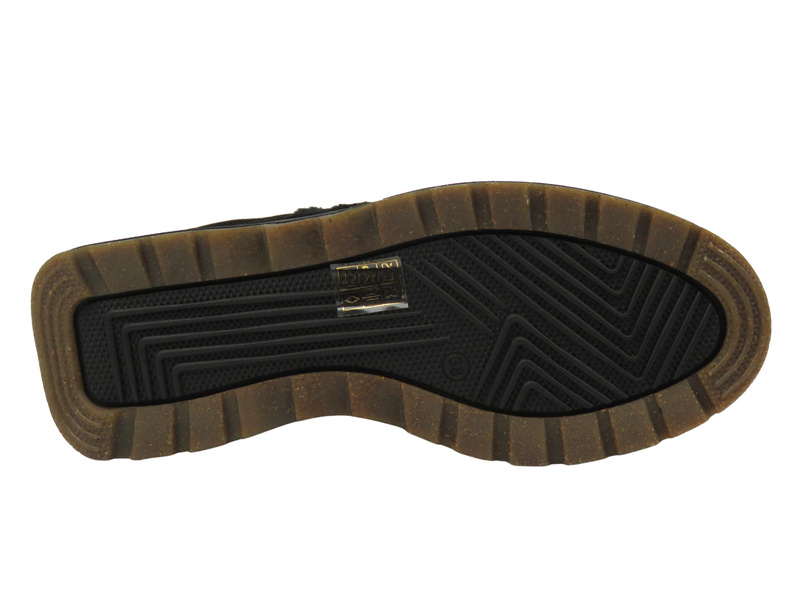 Damskie botki ocieplane Nika Komfort 0791-3085, czarne